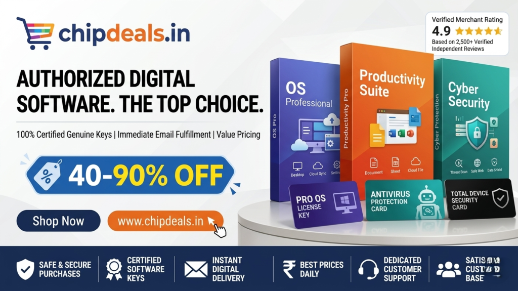 Best Digital Software Store - Chipdeals.in