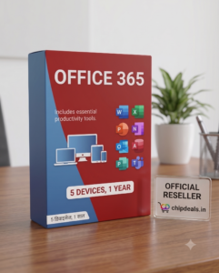MS Office 365 5 Device 1 Year