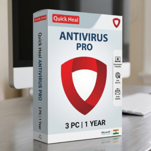 Quick Heal Pro Antivirus 3 PC 1 Year