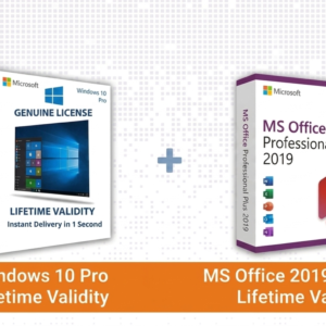 Windows 10 Pro + MS Office 2019 Pro Plus Combo