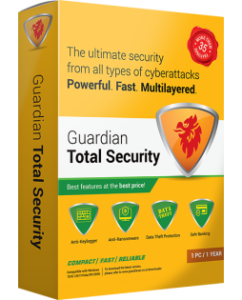 Guardian Total Security 1 PC 1 Year Digital License Key