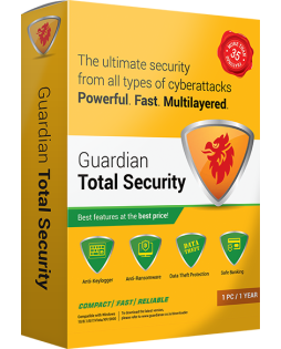 Guardian Total Security Antivirus 1 PC 1 Year
