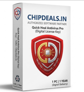 Quick Heal Antivirus Pro 1 PC 1 Year Box - Chipdeals.in