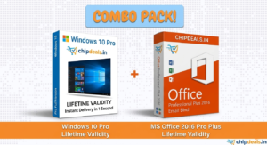 Windows 10 Pro + Office 2016 Combo