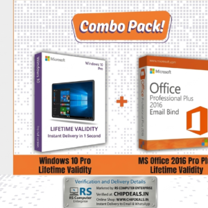 Windows 10 Pro + Office 2016 Combo
