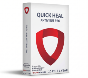 Quick Heal Pro Antivirus 10 User 1 Year Original Box Pack
