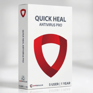 5 User 1 Year Quick Heal Pro Antivirus | Online Delivery