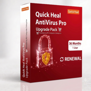 Quick Heal Pro Upgrade 1 User 3 Year Renewal Pack