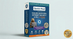 Quick Heal Internet Security 2 PC 3 Year Genuine Digital License Key Box - Chipdeals.in