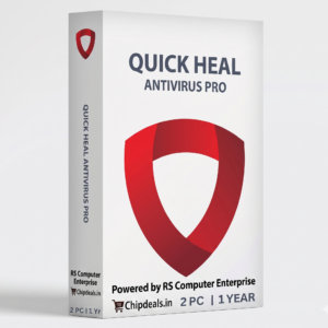 Quick Heal Pro Antivirus 2 PC 1 Year