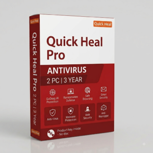 Quick Heal Pro Antivirus 2 User 3 Year