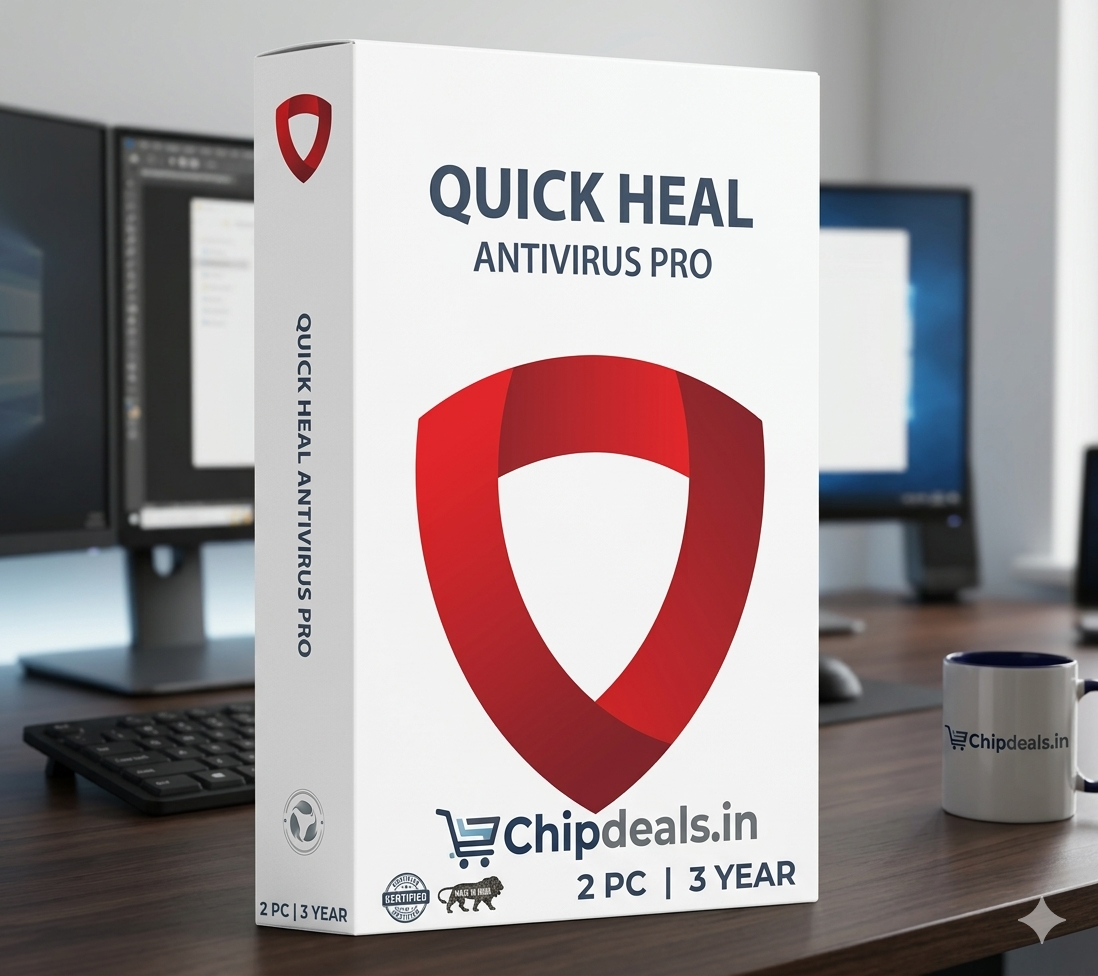 Quick Heal Pro Antivirus 2 User 3 Year