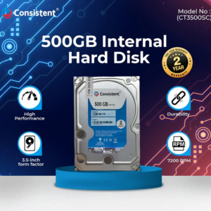 Consistent 500GB Internal Hard Disk